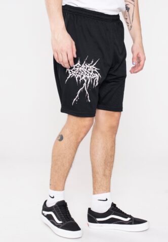 Cattle Decapitation – Logo – Shorts – Schwarz – 3XL – 100% Polyester