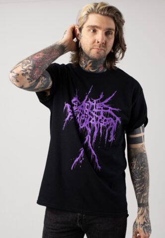 Cattle Decapitation – Luciferic – T-Shirt – Schwarz – S – 100% Baumwolle