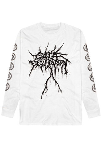 Cattle Decapitation – Ouroboros White – Longsleeve – Weiß – M – 100% Baumwolle