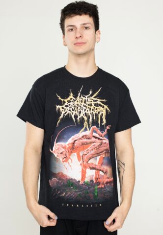 Cattle Decapitation – Terrasite – T-Shirt – Schwarz – L – 100% Baumwolle