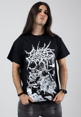 Cattle Decapitation – The Procession – T-Shirt – Schwarz – S – 100% Baumwolle