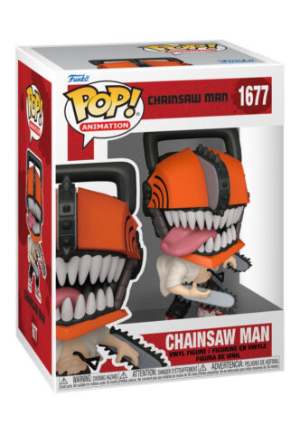 Chainsaw Man – Chainsaw Man w/ Chase POP! Vinyl – Funko Pop – Mehrfarbig – Onesize – 100% PVC