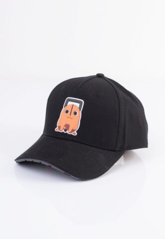 Chainsaw Man – Pochita – Cap – Schwarz – Onesize – 100% Baumwolle
