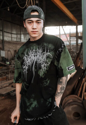 Stay Cold Apparel – Chamber Of Chaos Heavy Oversized Mentol – T-Shirt – Grün – S – 100% Baumwolle
