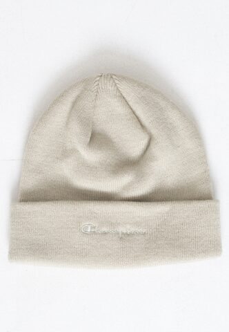 Champion – Beanie Abbey Stone/Black Beauty – Beanie – Grau – Onesize – 100% Polyacryl