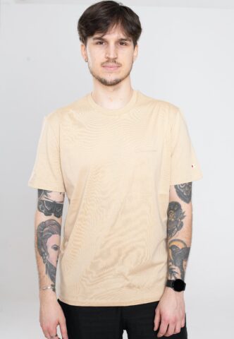 Champion – Crewneck Irish Cream – T-Shirt – Braun – M – 100% Baumwolle