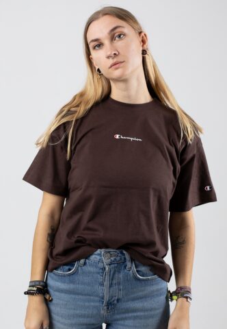 Champion – Crewneck Java – T-Shirt – Braun – S – 100% Baumwolle