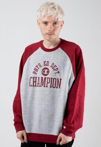 Champion – Crewneck New Oxford/Grey Melange – Sweater – Grau – XXL – 70% Baumwolle, 30% Polyester