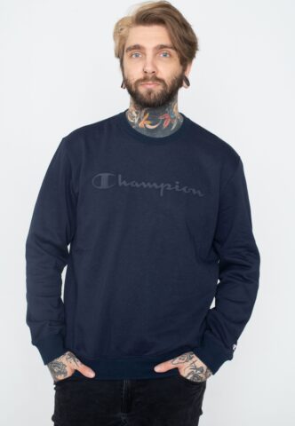Champion – Crewneck Sky Captain A – Sweater – Blau – XL – 70% Baumwolle, 30% Polyester