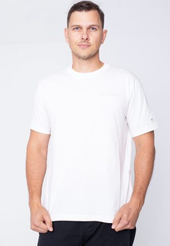 Champion – Crewneck WSW – T-Shirt – Weiß – L – 100% Baumwolle