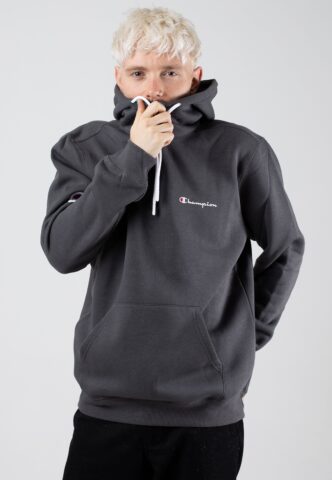 Champion – Hooded Half Zip Blackened Pearl – Hoodie – Grau – M – 60% Baumwolle, 40% Polyester