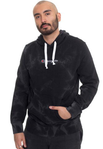 Champion – Logo Hooded NBK – Hoodie – Schwarz – S – 100% Baumwolle
