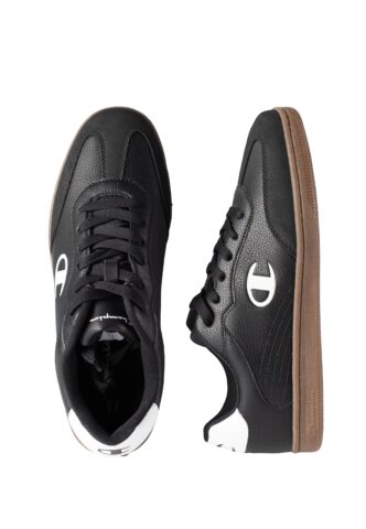 Champion – Prestige Mix Material Low Cut NBK/WHT – Schuhe – Schwarz – EU 44 – Synthetic/Textile/Gummi