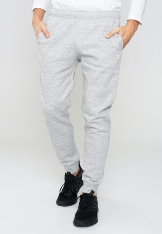 Champion – Rib Cuff New Oxford Grey Melange – Jogginghose – Grau – XXL – 55% Baumwolle, 45% Polyester