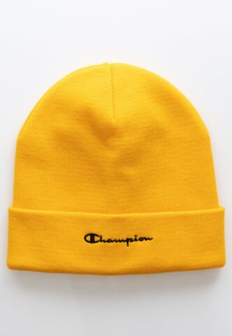 Champion – Yarn HB Acrylic Logo GLD – Beanie – Gelb – Onesize – 100% Polyacryl