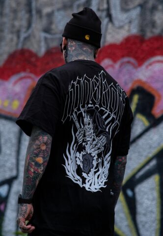 MaskOff Apparel – Chaos – T-Shirt – Schwarz – M – 100% Baumwolle