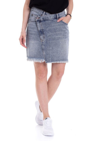 Cheap Monday – Slant Hex Blue – Rock – Blau – XS – 100% Baumwolle,Denim