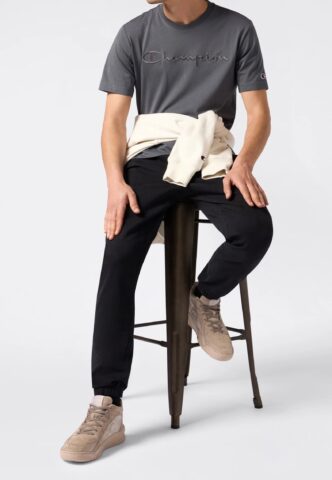 Champion – Woven Elastic Cuff NBK – Hose – Schwarz – M – 98% Baumwolle, 2% Elastan