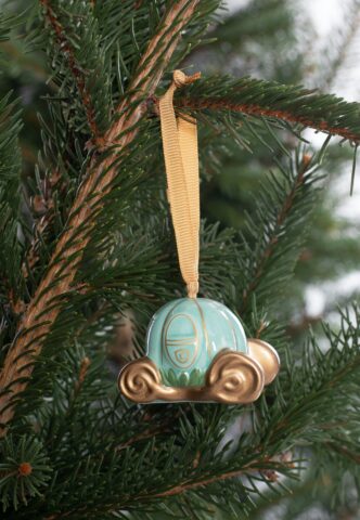 Cinderella – Carriage – Weihnachtsbaumschmuck – Mehrfarbig – Onesize – Keramik