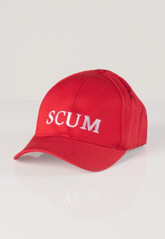 Clawfinger – SCUM – Cap – Rot – Onesize – 100% Polyester