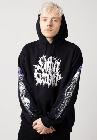 Coffin Feeder – Logo – Hoodie – Schwarz – XL – 50% Baumwolle, 50% Polyester