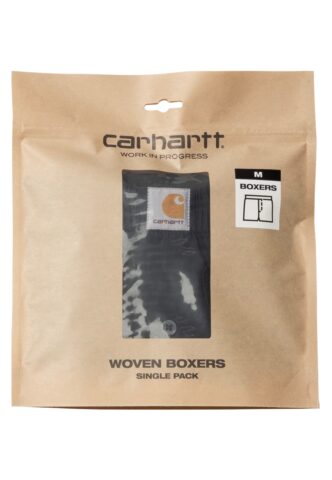 Carhartt WIP – Cotton Black – Boxershorts – Schwarz – M – 100% Baumwolle