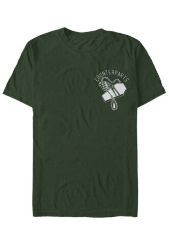 Counterparts – Sling Forest Green – T-Shirt – Grün – XL – 100% Baumwolle