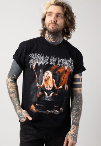 Cradle Of Filth – Dead Girls – T-Shirt – Schwarz – L – 100% Baumwolle