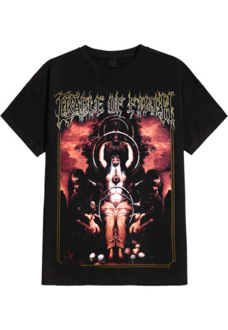 Cradle Of Filth – Malignant Perfection – T-Shirt – Schwarz – S – 100% Baumwolle