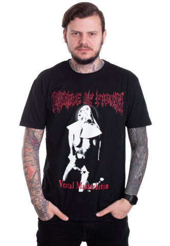 Cradle Of Filth – Vestal – T-Shirt – Schwarz – S – 100% Baumwolle