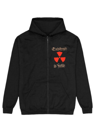 Cradle Of Filth – Existence Is Futile – Zipper – Schwarz – S – 80% Baumwolle, 20% Polyester