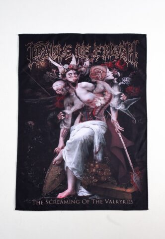 Cradle Of Filth – The Screaming Of The Valkyries – Flagge – Mehrfarbig – Onesize – 100% Nylon