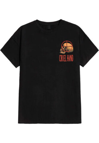 Cruel Hand – Crosshair – T-Shirt – Schwarz – M – 100% Baumwolle,Jersey