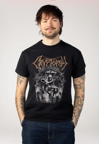 Cryptopsy – Europe 2026 – T-Shirt – Schwarz – 3XL – 100% Baumwolle