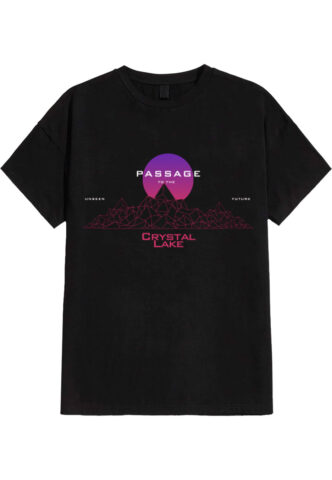 Crystal Lake – Passage – T-Shirt – Schwarz – S – 100% Baumwolle
