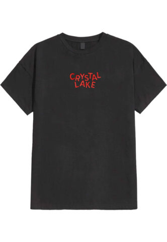 Crystal Lake – Satanic Grey – T-Shirt – Grau – S – 50% Baumwolle, 50% Polyester