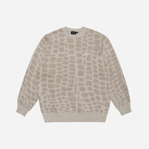 Jacker Croco Knit Crewneck
