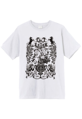 Cult Of Lilith – Gairah White – T-Shirt – Weiß – S – 100% Baumwolle