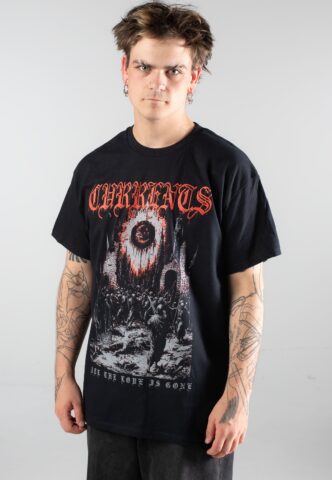Currents – Love Is Gone – T-Shirt – Schwarz – XL – 100% Baumwolle