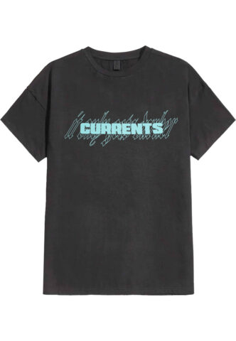 Currents – Only Gets Darker Moon Charcoal – T-Shirt – Grau – XL – 100% Baumwolle