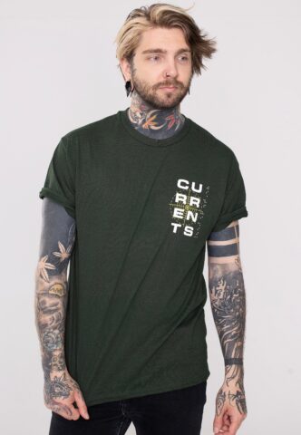 Currents – Sniper Forest Green – T-Shirt – Grün – L – 100% Baumwolle