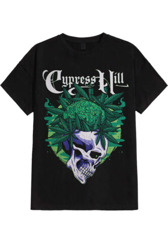Cypress Hill – Insane In The Brain – T-Shirt – Schwarz – S – 100% Baumwolle