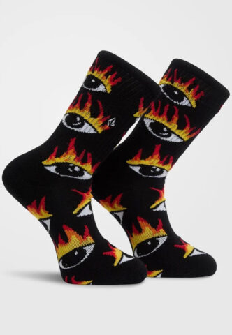 Volcom – FA Ozzy 2 Black – Socken – Schwarz – Onesize – 68% Baumwolle, 29% Polyester, 1% Elastan