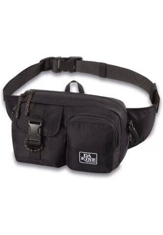 Dakine – Jagger Hybrid Black – Gürteltasche – Schwarz – Onesize – 70% Nylon, 30% Polyester