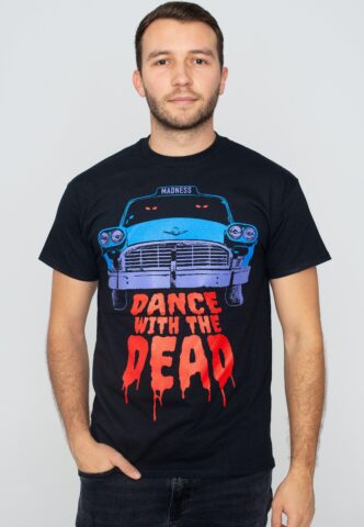 Dance With The Dead – Taxi Madness – T-Shirt – Schwarz – M – 100% Baumwolle,Jersey