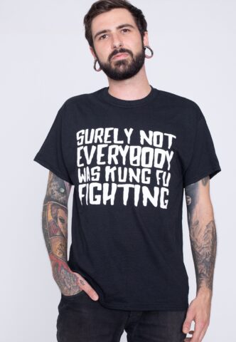Dancitee – Kung Fu Fighting – T-Shirt – Schwarz – M – 100% Baumwolle