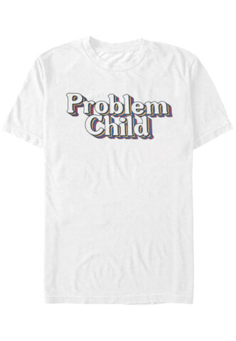 Dancitee – Problem Child White – T-Shirt – Weiß – M – 100% Baumwolle