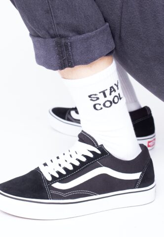 Dancitee – Stay Cool – Socken – Weiß – EU 47-50 – 80% Baumwolle, 20% Polyester