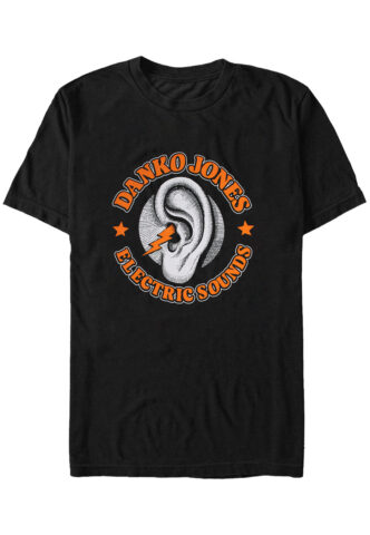Danko Jones – Ear – T-Shirt – Schwarz – L – 100% Baumwolle