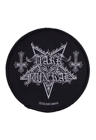Dark Funeral – Logo – Aufnäher – Schwarz – Onesize – 100% Polyester